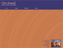 Tablet Screenshot of omanand.net